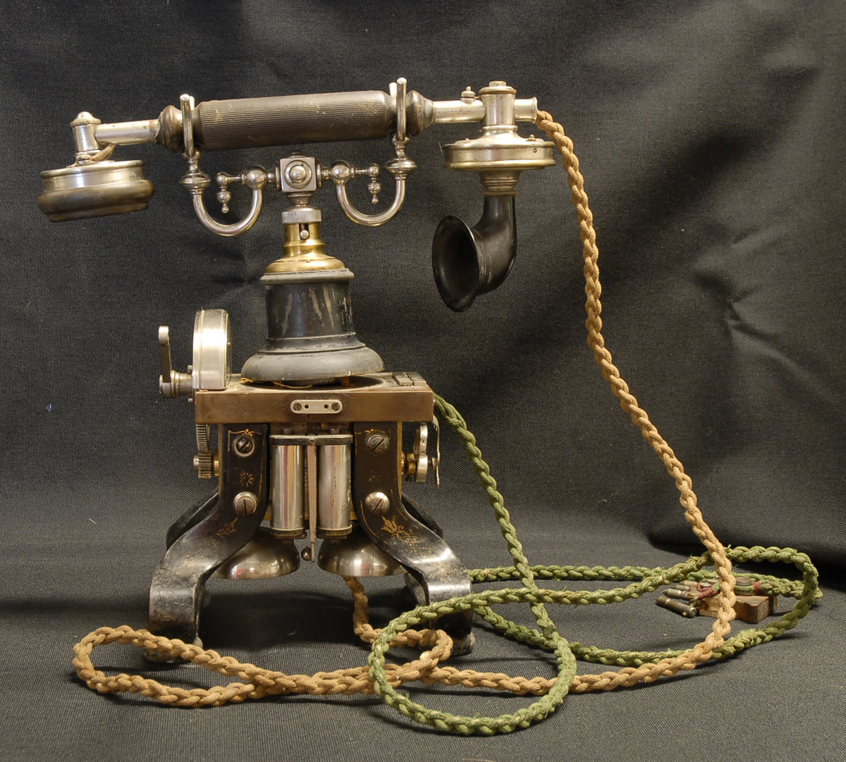 Telefon benyttet i damsystemet i Grøna-vassdraget.