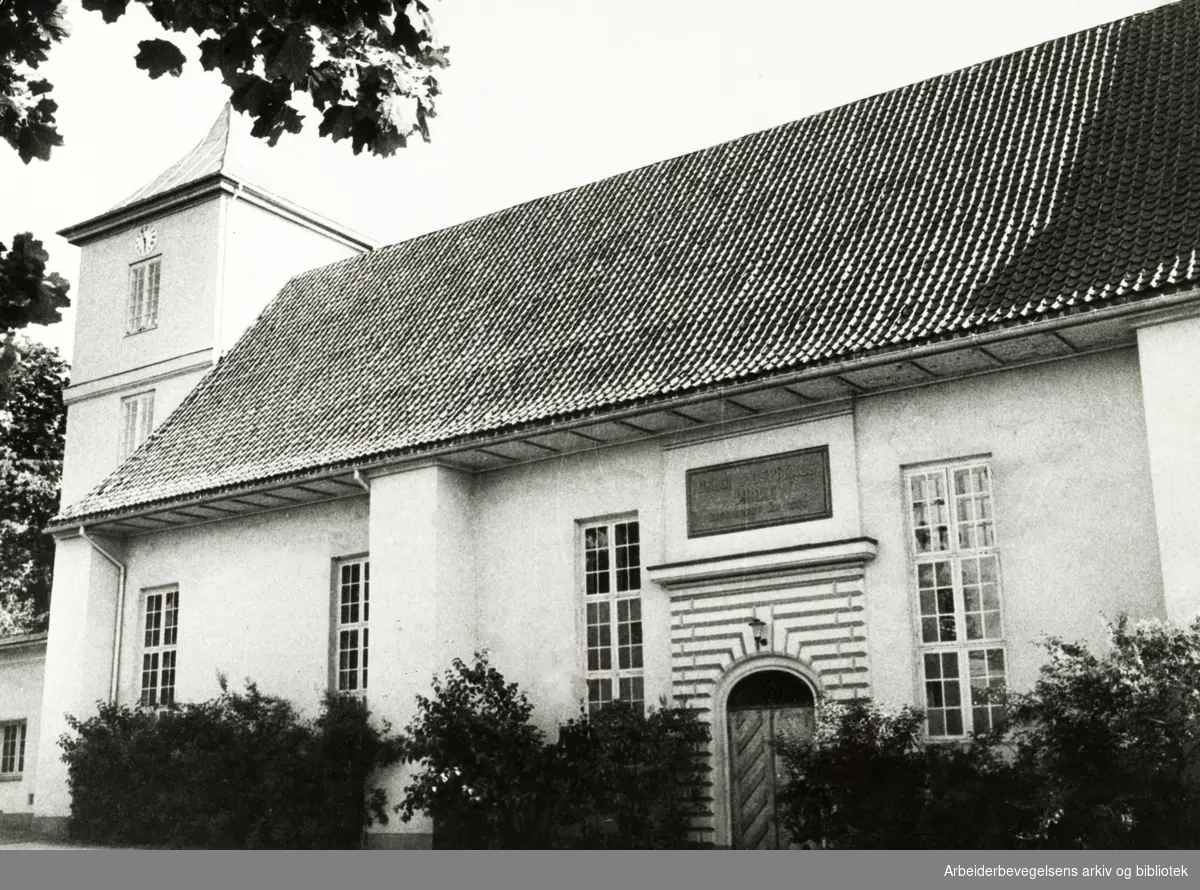 Oslo Hospitals kirke. 1976