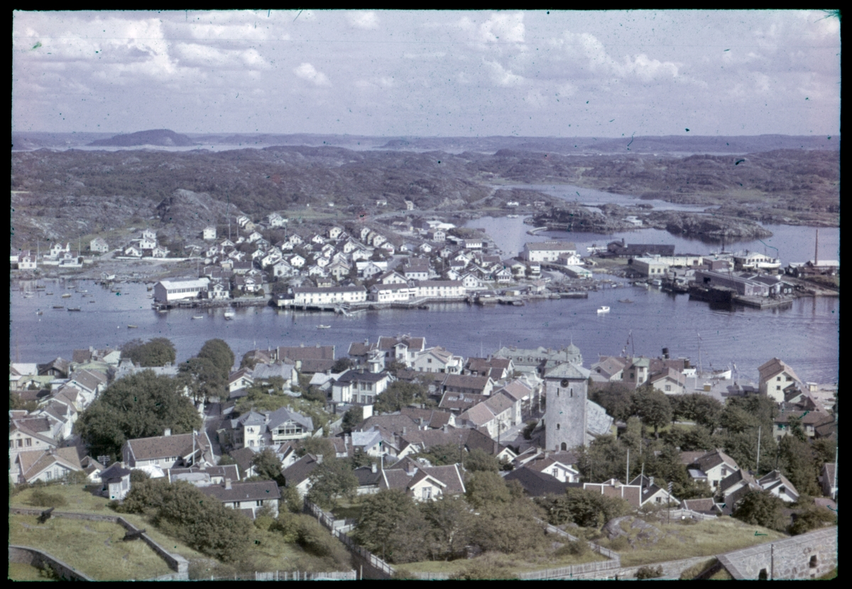 Utsikt över Marstrand och Koön