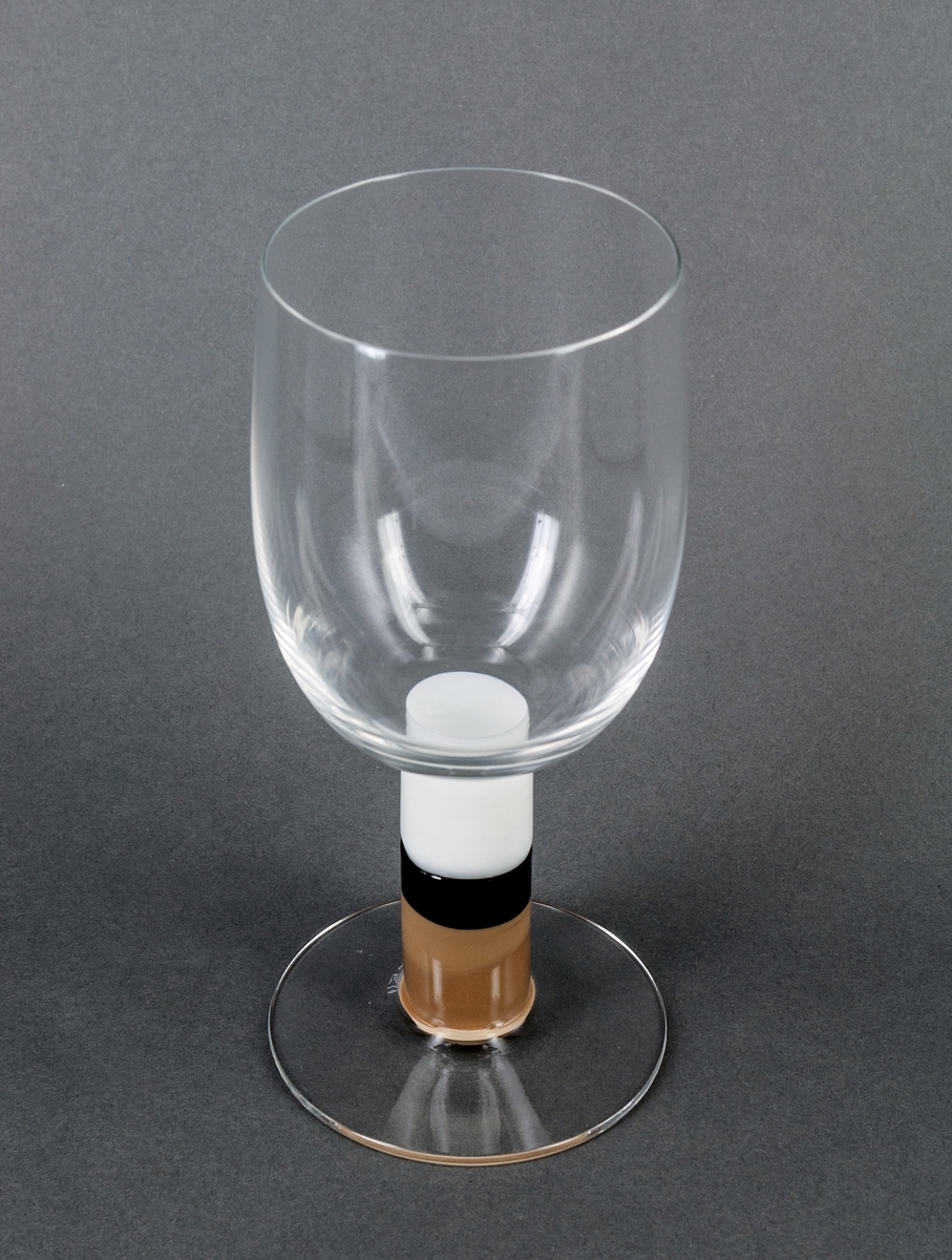 Servisglas, modell Cuba av Pop-glastyp.