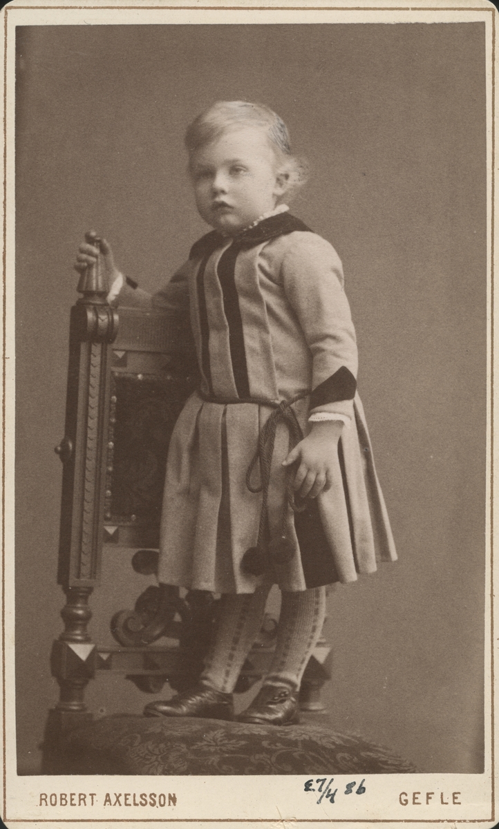 Nils Johan Sehlberg. 1886.