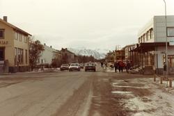Leknes sentrum i Vestvågøy 1985