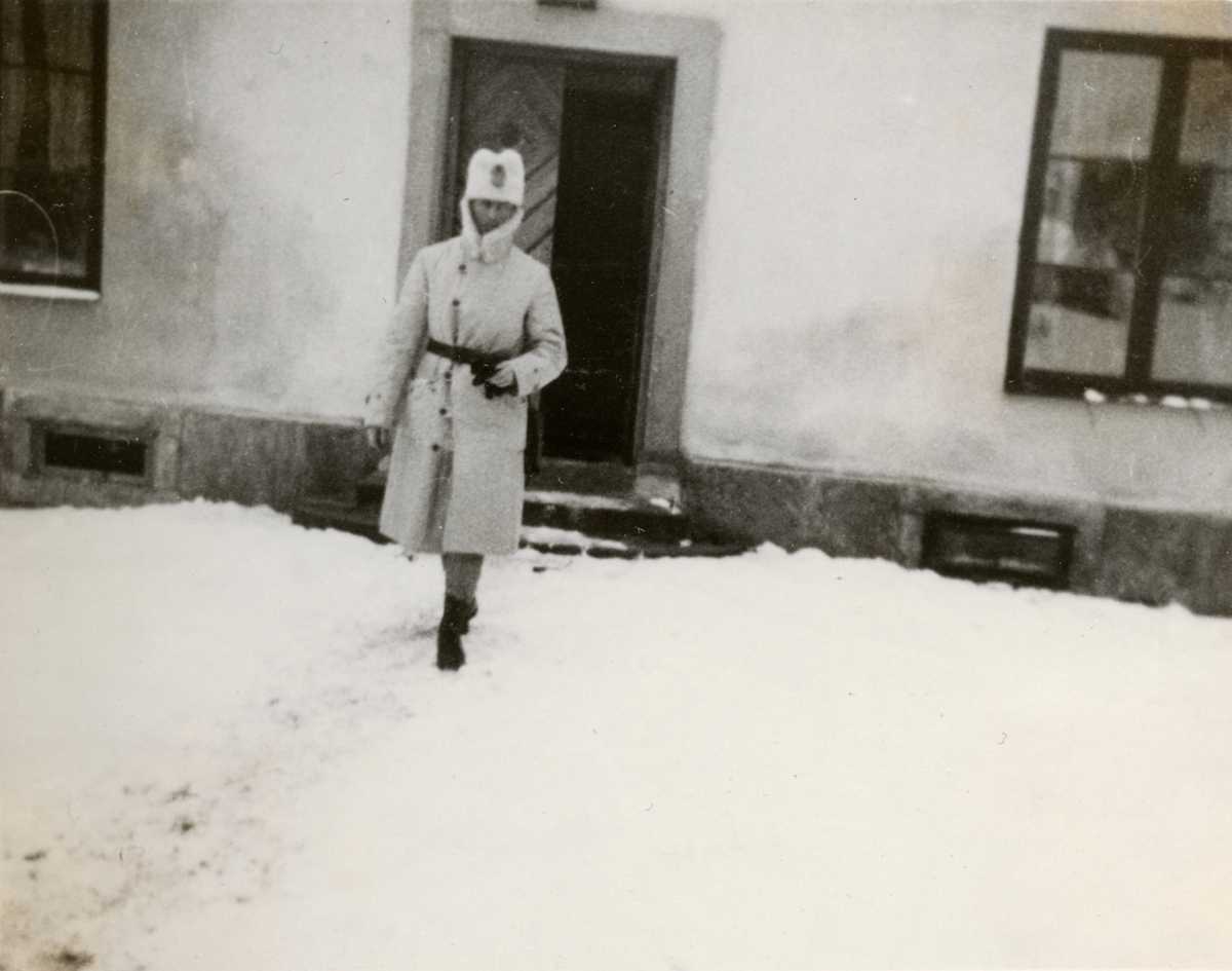 Text i fotoalbum: "Taktiskt frysning Säby 1933".
