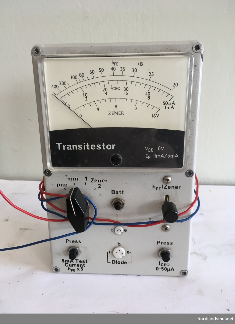 Transistortester.
 s.n 17122