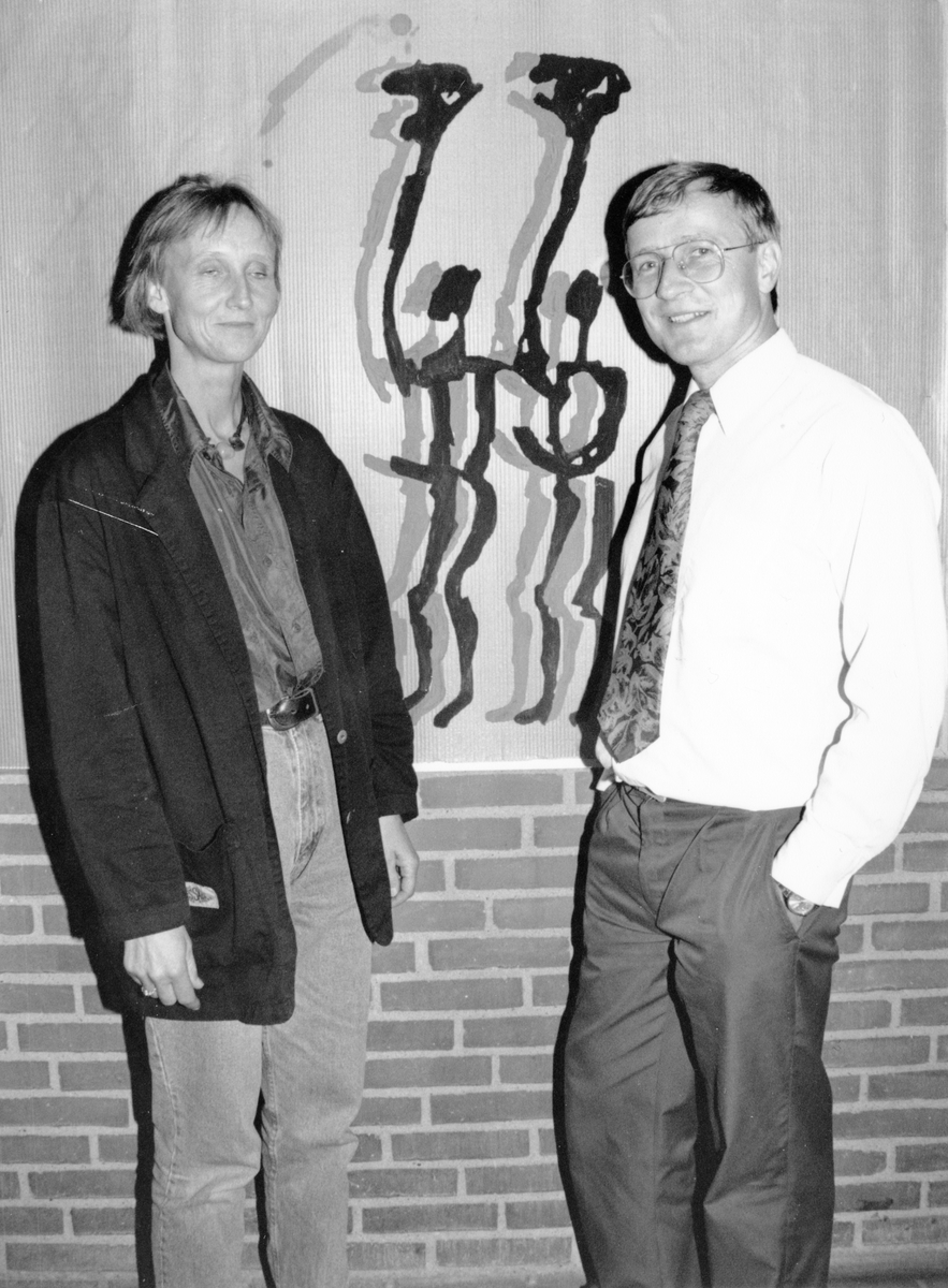 Nordvesten 1993. Arrangementeskomité; Lise Thomsen, formann og Michael Bøss, prosjektleder
