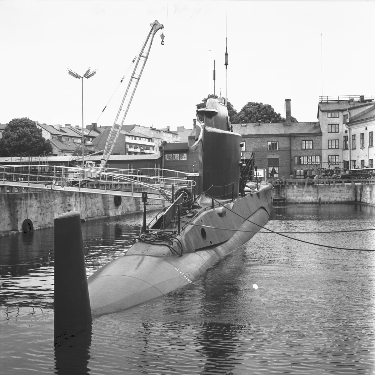 Ubåten Makrillen pressbilder
