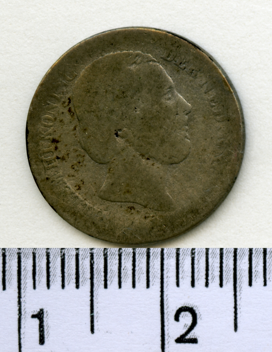 10 Cents 1849 Nederländerna Vilhelm III.