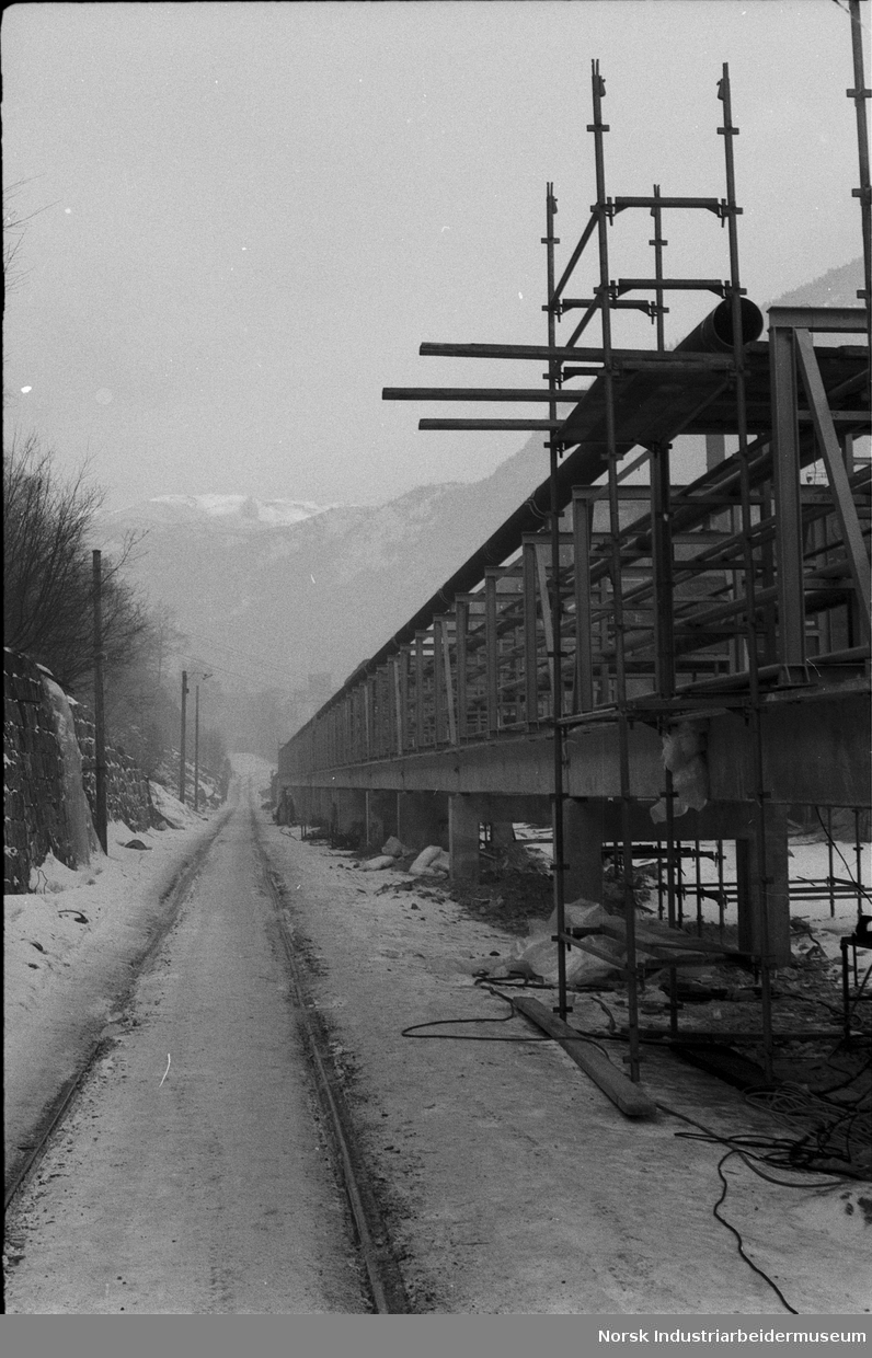 Rørbro, på Hydro Rjukans områder.