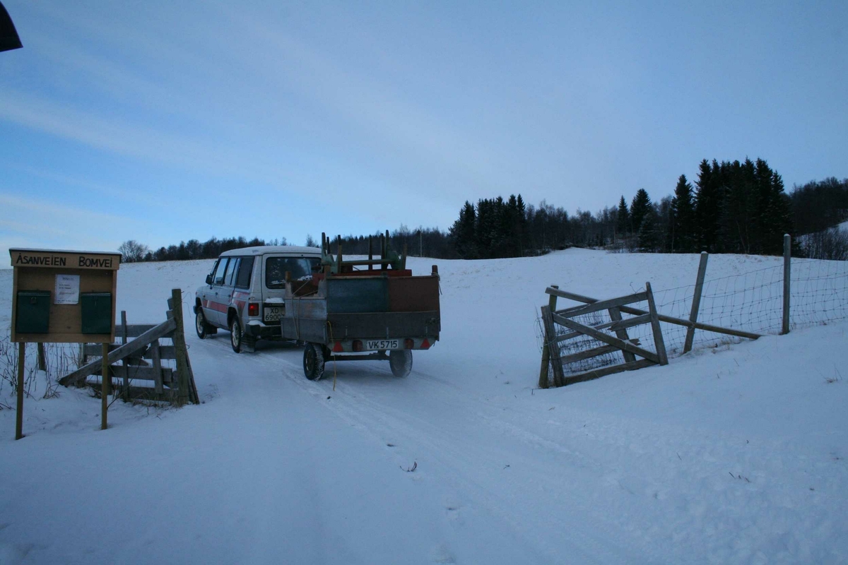 Bjørgan prestegård, flytting av inventar