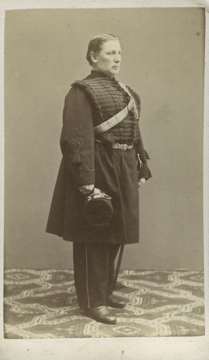Ryttmästare Axel Löthman. Jämtlands fältjägare år 1864.