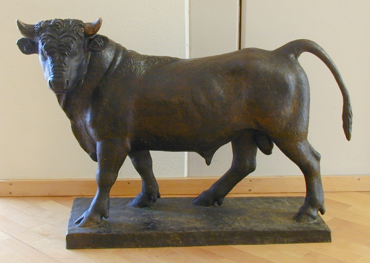 Stut [Statue] - Drammens Museum / DigitaltMuseum