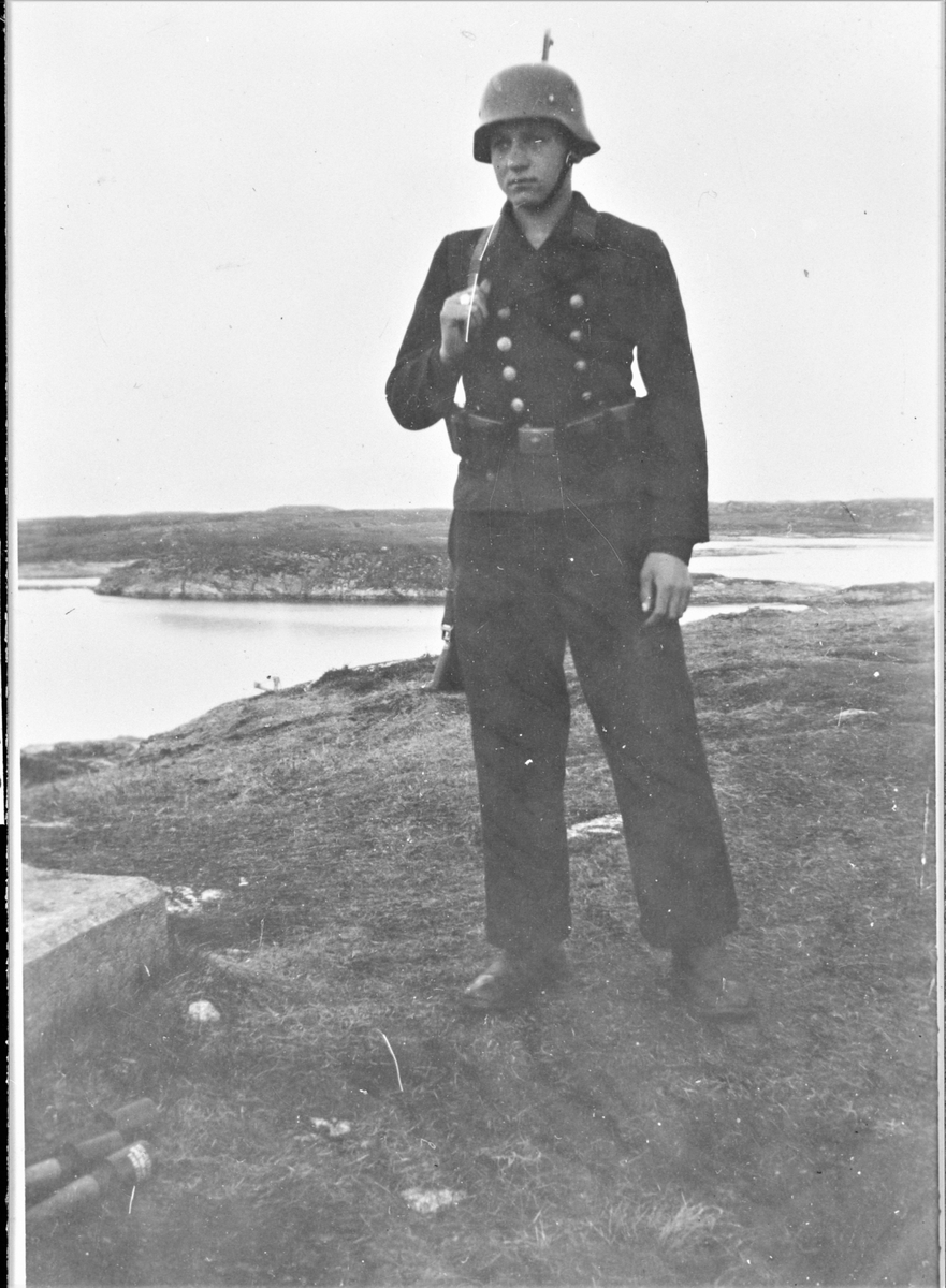 En tysk marinesoldat på Tarva