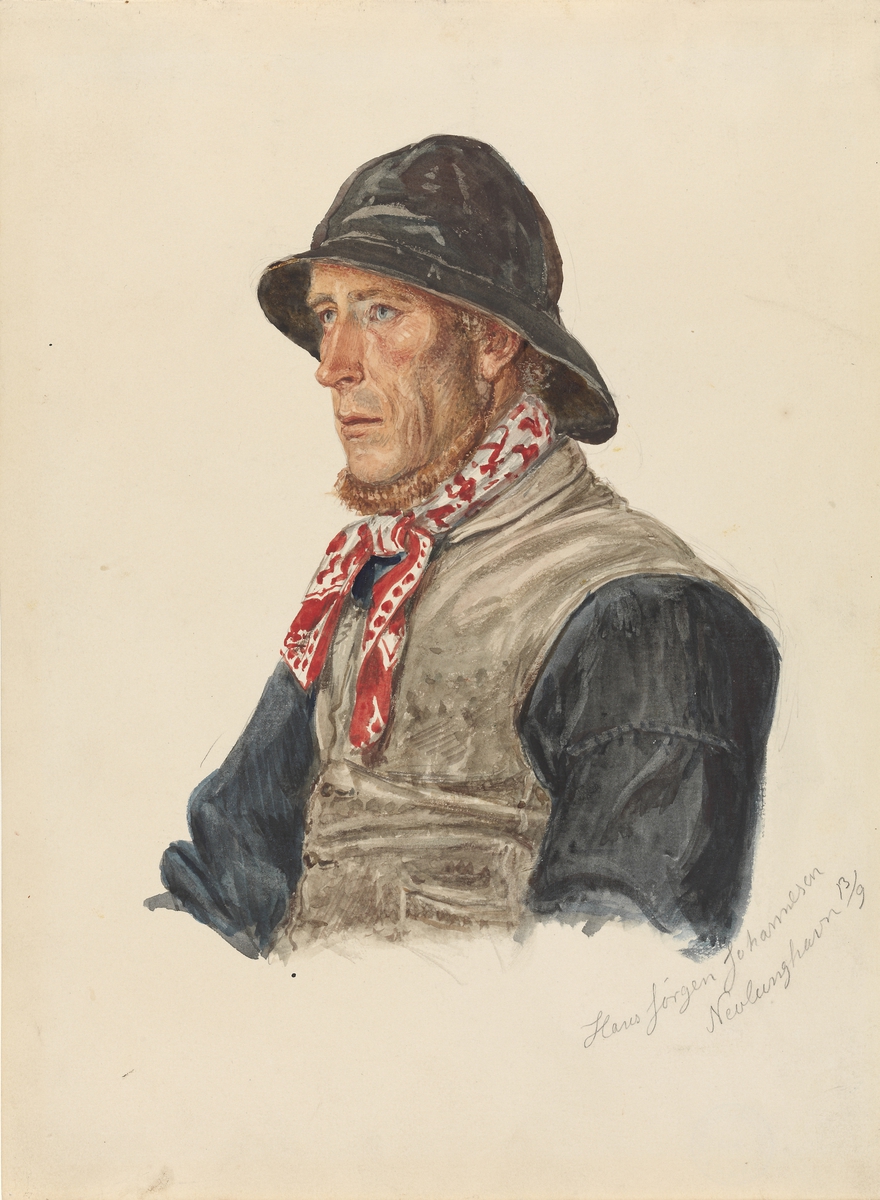 Hans Jørgen Johannesen, Nevlunghavn [Tegning]