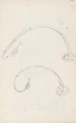 Bronselurer, Nationalmuseet i København [Tegning]