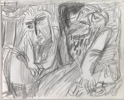 Ragnhild Hald som Krestine og Lars Tvinde som Elias i "Kom i