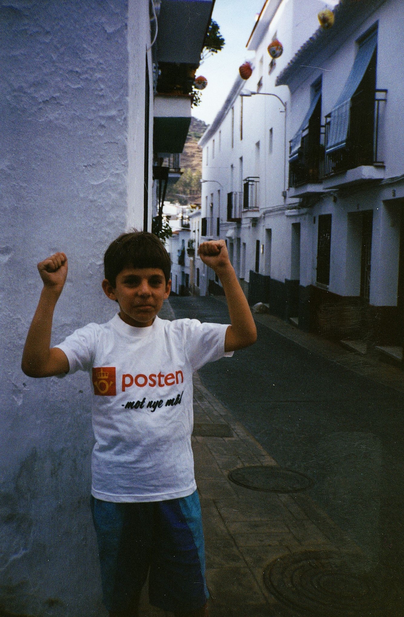 markedsføring, reklame, Spania, t-skjorte, gutt