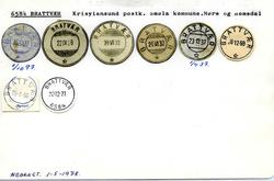 Stempelkatalog, 6584 Brattvær (Bratvær), Kristiansund, Smøla