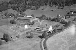 Flyfoto, Lillehammer, Nordre Ål, Storhove Landbruksskole,