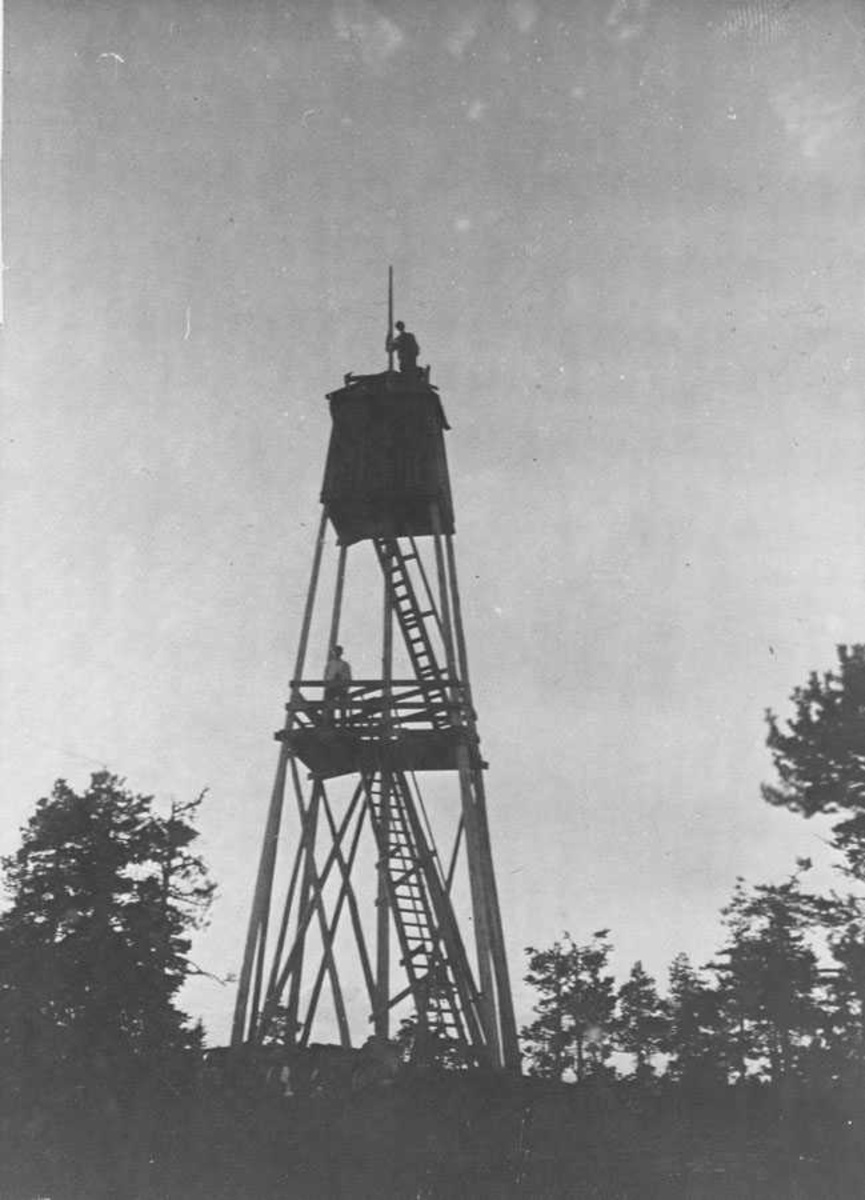 Branntårn. Byseterhøgda i Østmarka