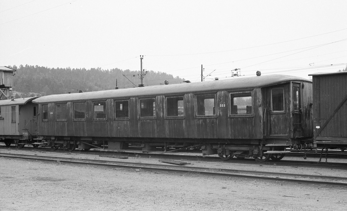 Setesdalsbanens personvogn Bo 333