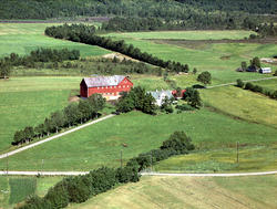 Fra garden til Odd Charles Myrbostad.