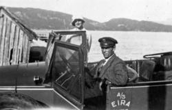 En av de første bilene til A/S Eira Auto i Eresfjord..Bilen 