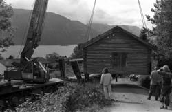 Flytting av Hammervoll stabburet fra Eidsvåg til Romsdalsmus