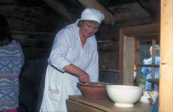 Olsok på Romsdalsmuseet i 1996..I Eidestua. .Aktører fra Vis