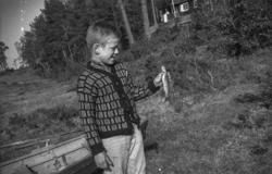 "Lillehammer 01.06.1964. Hos Tovan. Hyttetur. Vitjing på Lan