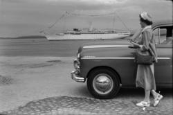 "Fra filharmoniske vitjing i Molde sommeren 1953". .(Vauxall