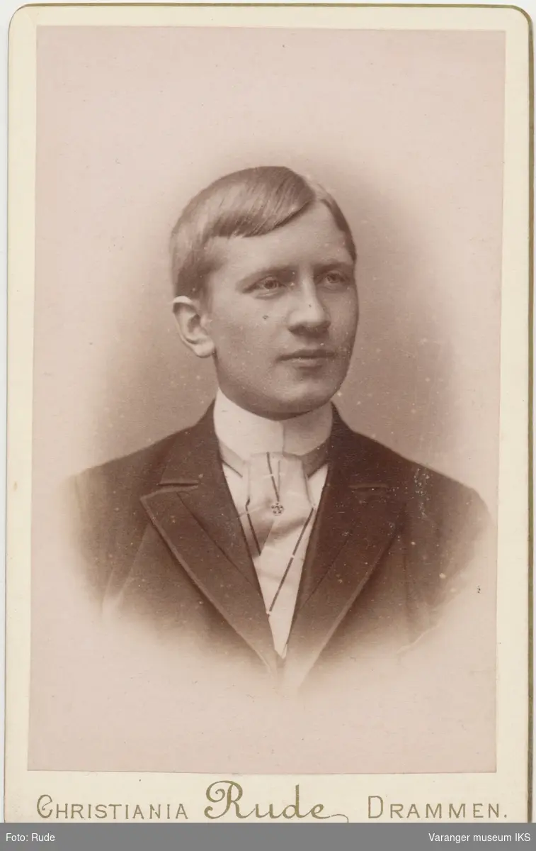 Portrett, Hemming Lauritz Brodtkorb, 1891