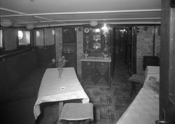 Salong på skipet D/S Kysten