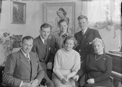 Ingeniør Birger Solberg med familie