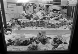 Juleutstilling hos Johan O. Helgesens slakterbutikk