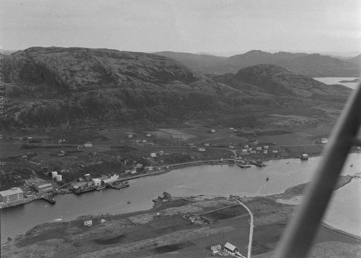 Lysøysund sett fra lufta