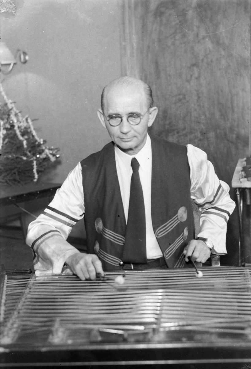 Cimbalisten Sandor Sipas på Astoria