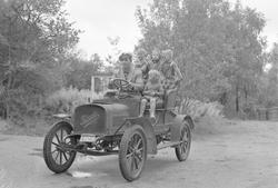 Piccolo 1909 som tilhørte Yngvar Knudtzon. Bileier Arnulf Be