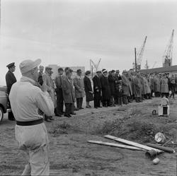 Brannslukningsøvelse ved hjelp av brannslukningsapparat på P