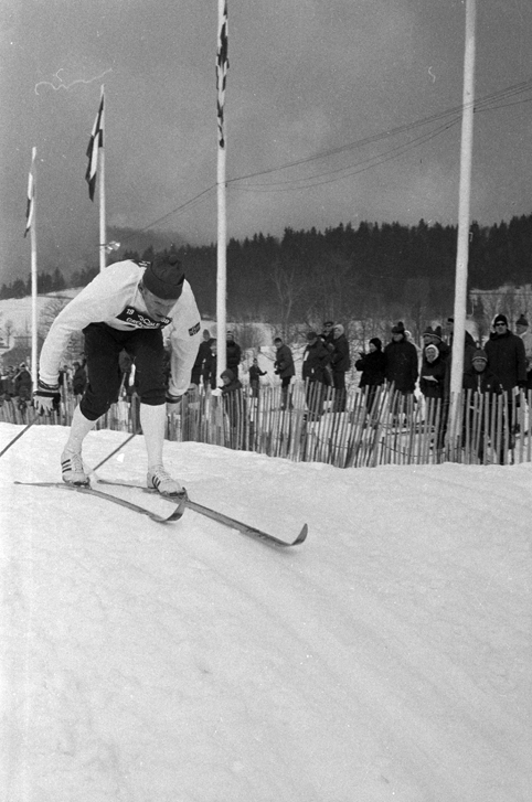 OLYMPISKE VINTERLEKER I GRENOBLE 1968, PÅL TYLDUM, LANGRENNSLØPER ...