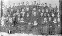 Kveberg skolekrets 1898.
