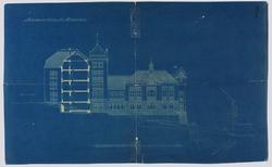 Ålesund offentlige allmueskole [Arbeidstegning]