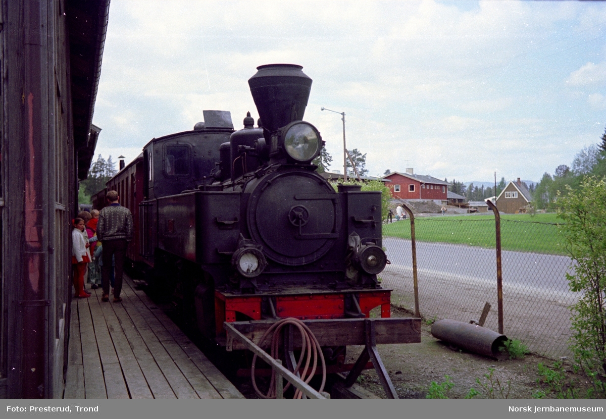 Jernbanemuseet - Aurskog-Hølandbanens lokomotiv "PRYDZ"