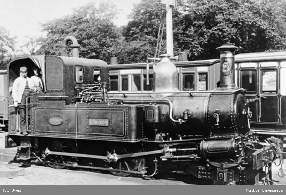 Isle of Man Railway damplokomotiv nr. 8 "Fenella"