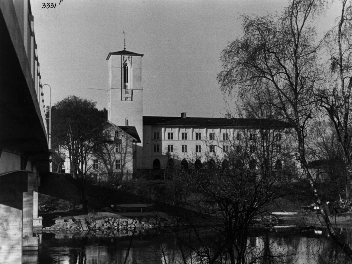 Sandvika rådhus, (Bærums herredshus). - Norsk Folkemuseum / DigitaltMuseum