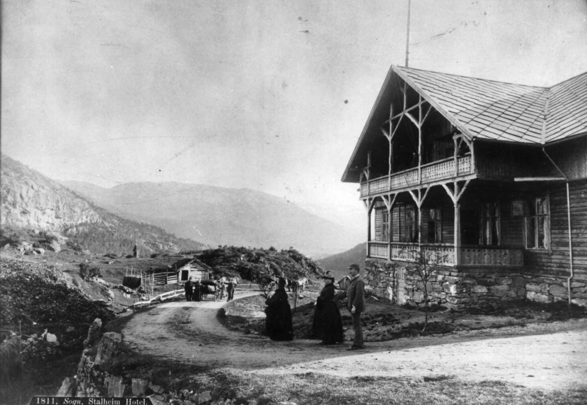 Stalheim Hotel Voss Hordaland Norsk Folkemuseum Digitaltmuseum