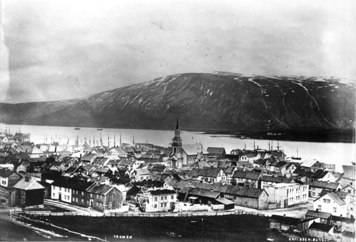 Tromsø, Troms. Utsyn over byen.
