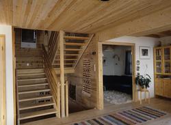 Tvillinghus i Molde, trapperommet. Illustrasjonsbilde fra Ny