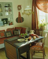 Provence-stoffer.  Illustrasjonsbilde fra Nye Bonytt 1989.