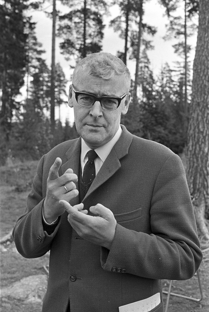 NRK-reporter Per Jorsett. Fotografert 1964.