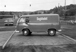 Serie. Merkekjøring i Dagbladet
Fotografert 1959.